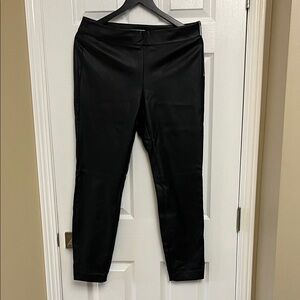 MICHAEL Michael Kors Black Faux Leather Pants. Women’s Size 8. New without tags.